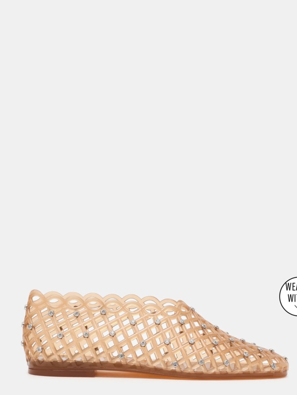 New Steve Madden GROVE TAN RHINESTONES